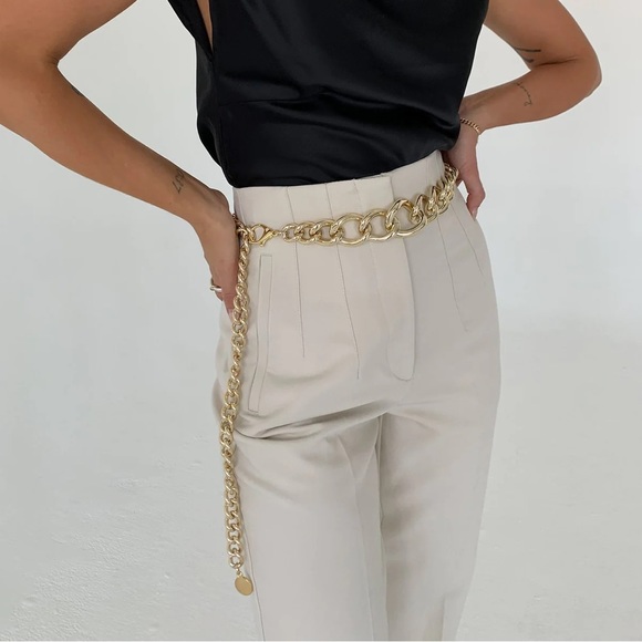 B-Low The Belt Gianna Gold Chain Belt - Picture 3 of 11